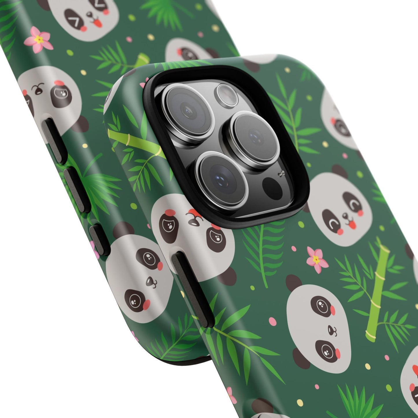 Cute Panda: Tough Case for iPhone, Samsung Galaxy and Google Pixel devices