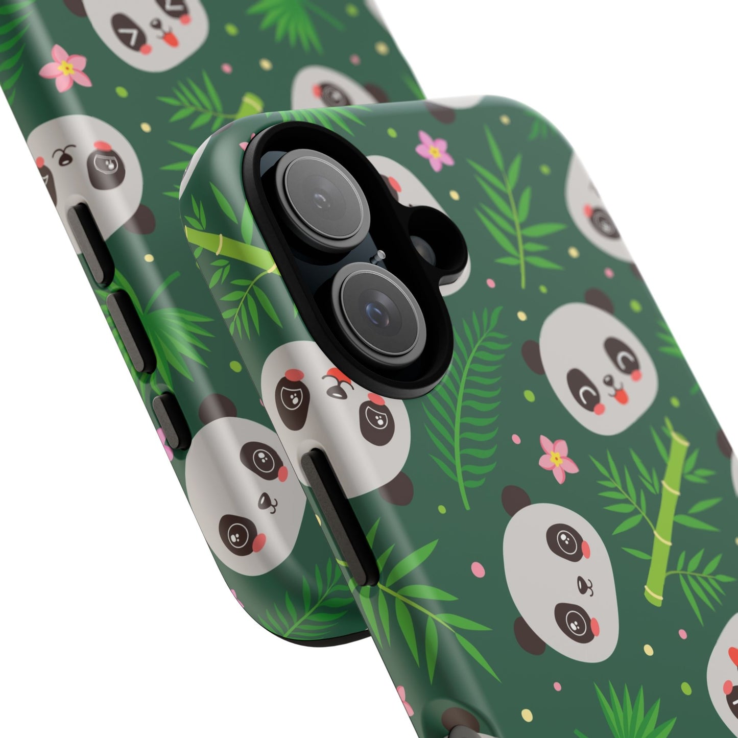 Cute Panda: Tough Case for iPhone, Samsung Galaxy and Google Pixel devices
