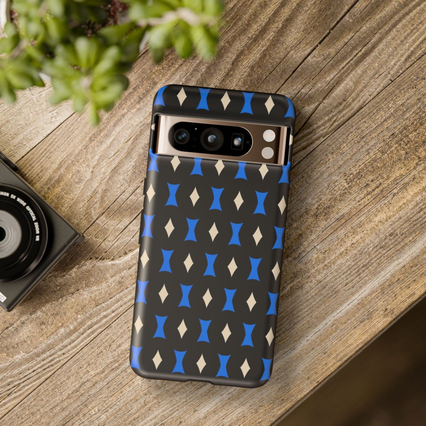 Royal Pattern Tough Phone Case for iPhone, Samsung Galaxy and Google Pixel devices