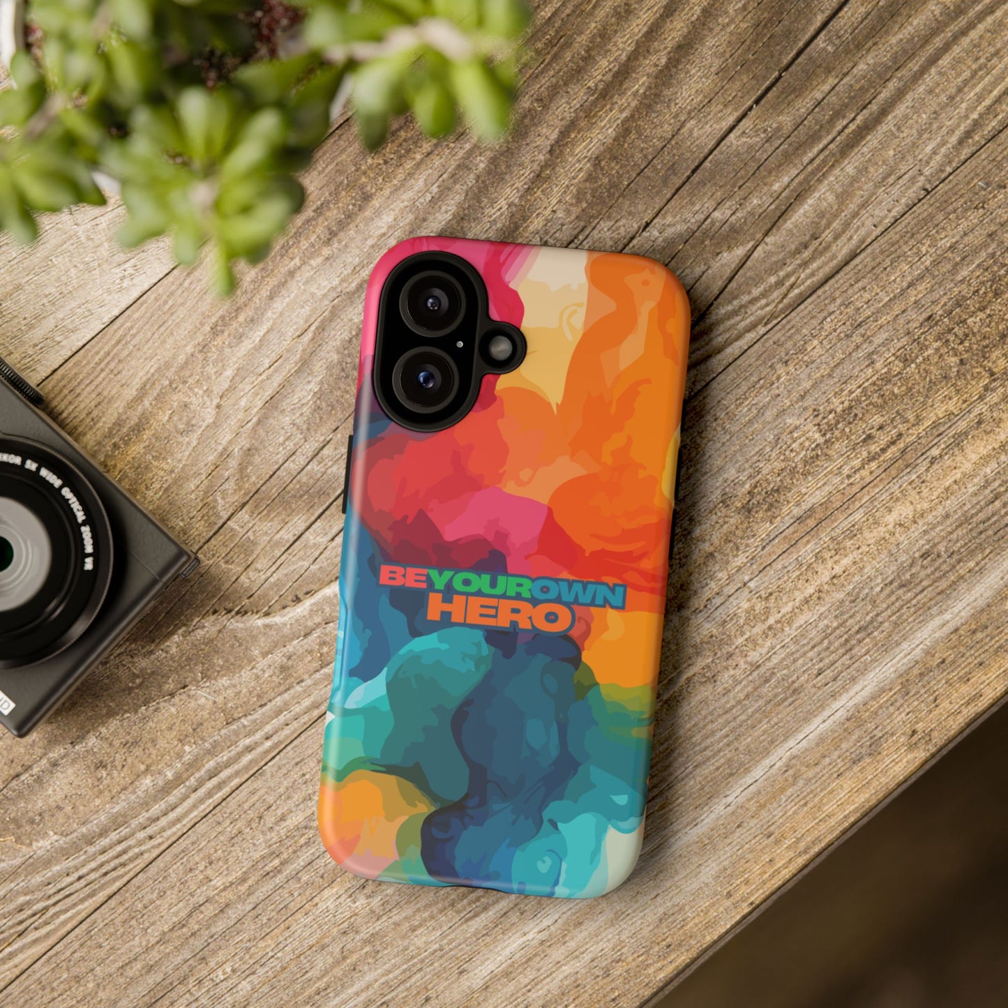 Be Your Own Hero: Tough Case for iPhone, Samsung Galaxy and Google Pixel