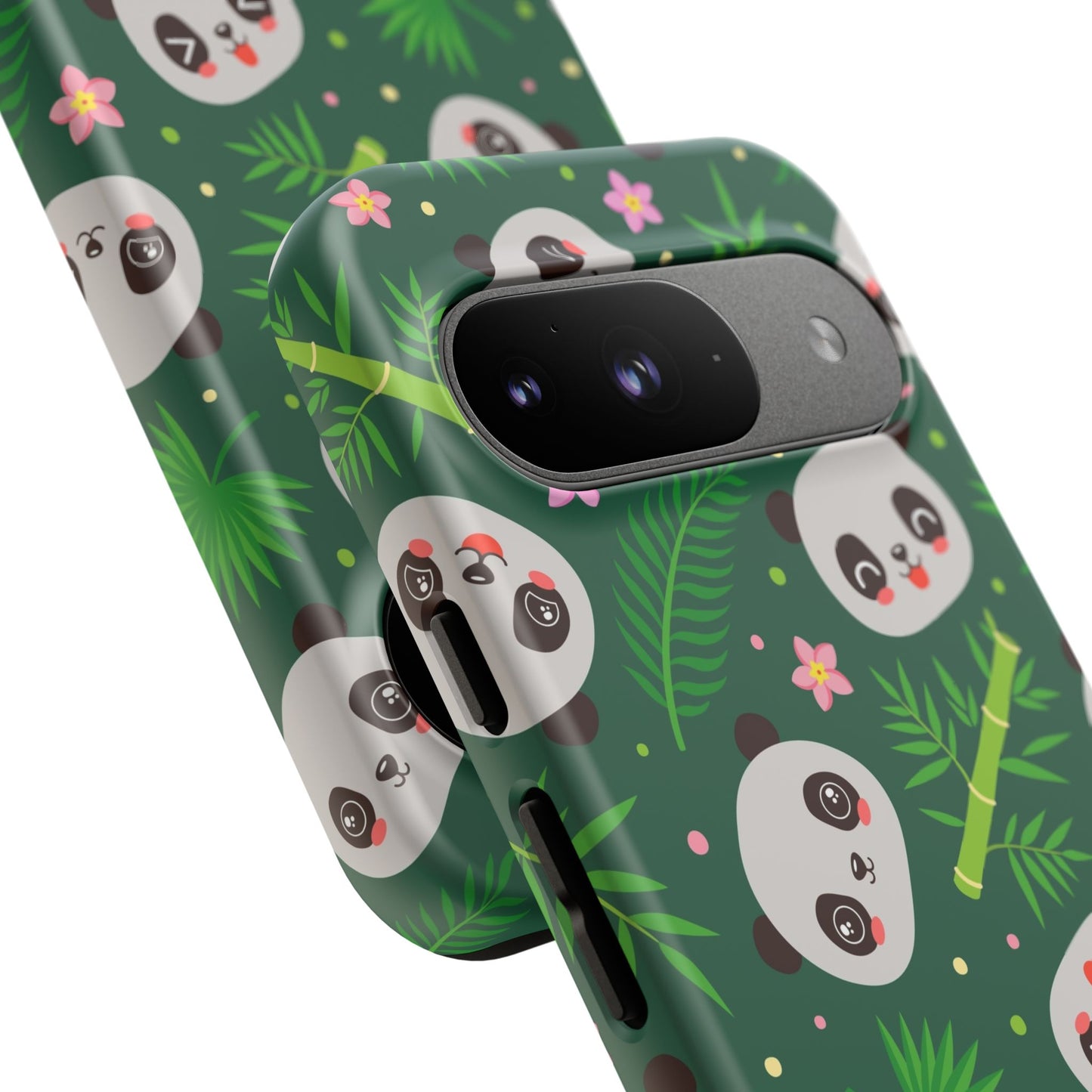 Cute Panda: Tough Case for iPhone, Samsung Galaxy and Google Pixel devices