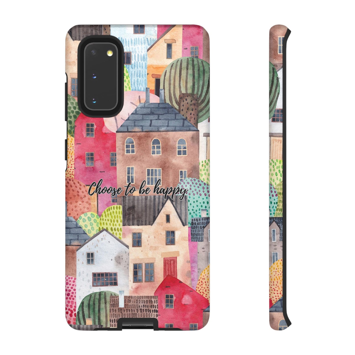 Choose to be Happy: Inspiring Case for iPhone, Samsung Galaxy and Google Pixel devices
