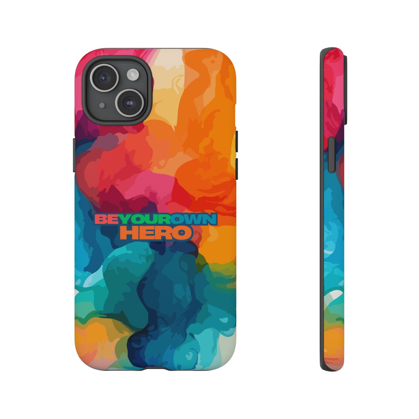 Be Your Own Hero: Tough Case for iPhone, Samsung Galaxy and Google Pixel