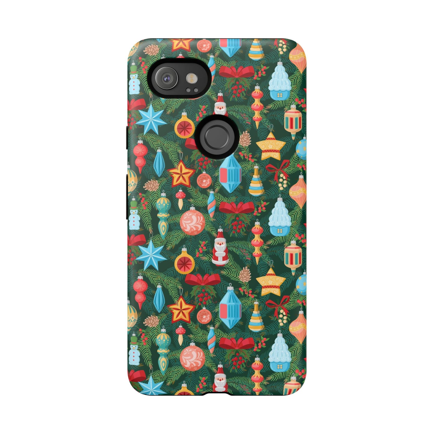 Christmas Tree Holiday-Themed Phone Case for iPhone, Samsung Galaxy and Google Pixel devices