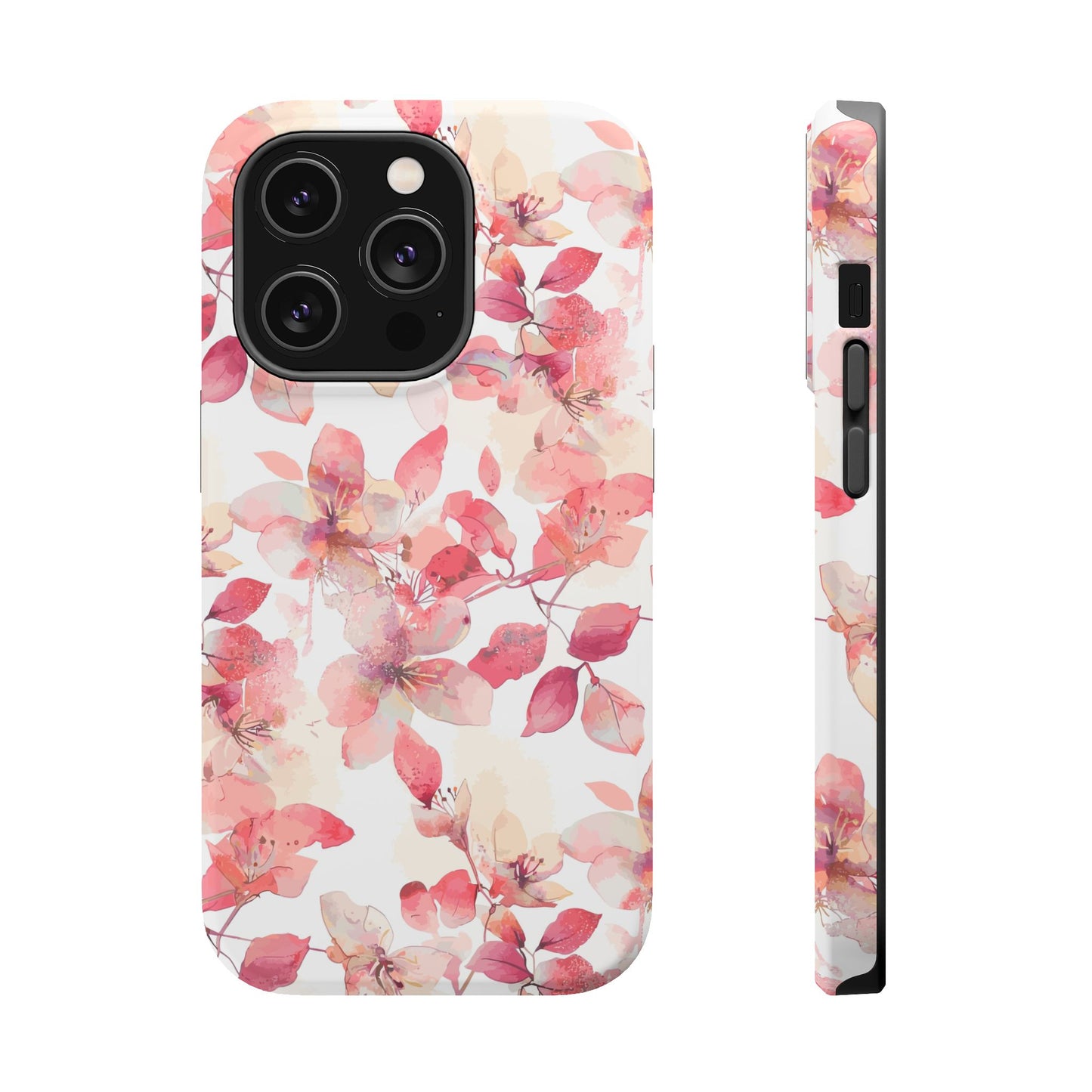 Watercolor Flowers: MagSafe case for iPhone