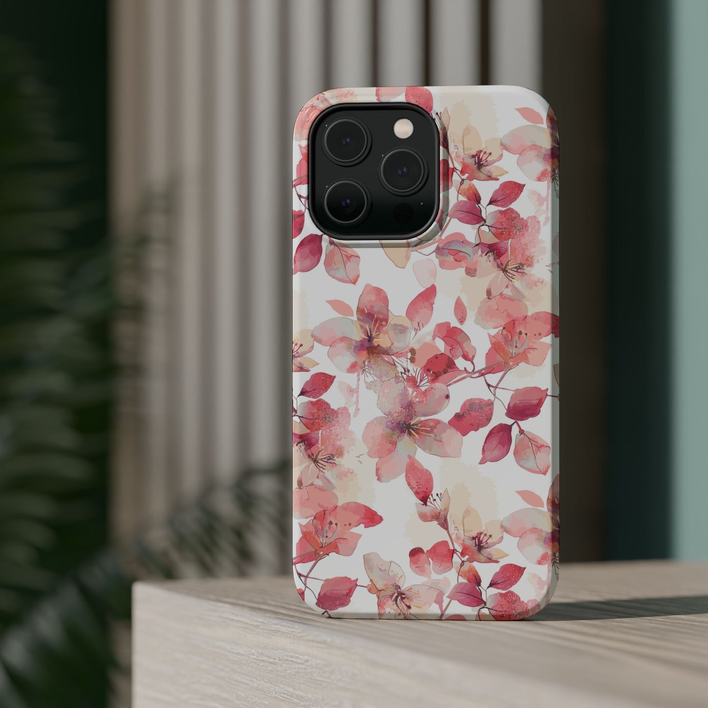 Watercolor Flowers: MagSafe case for iPhone