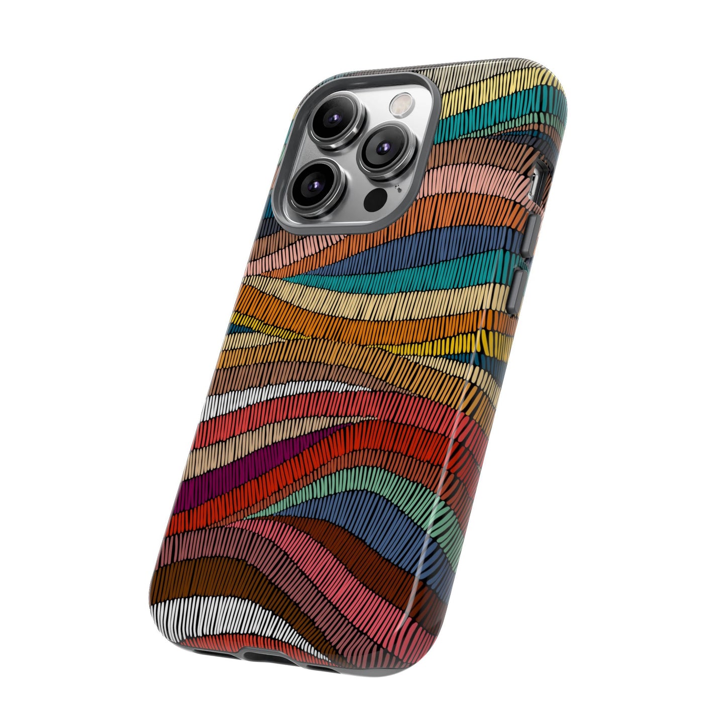Threaded Harmony: Tapestry-inspired Phone Case for iPhone, Samsung Galaxy and Google Pixel devices