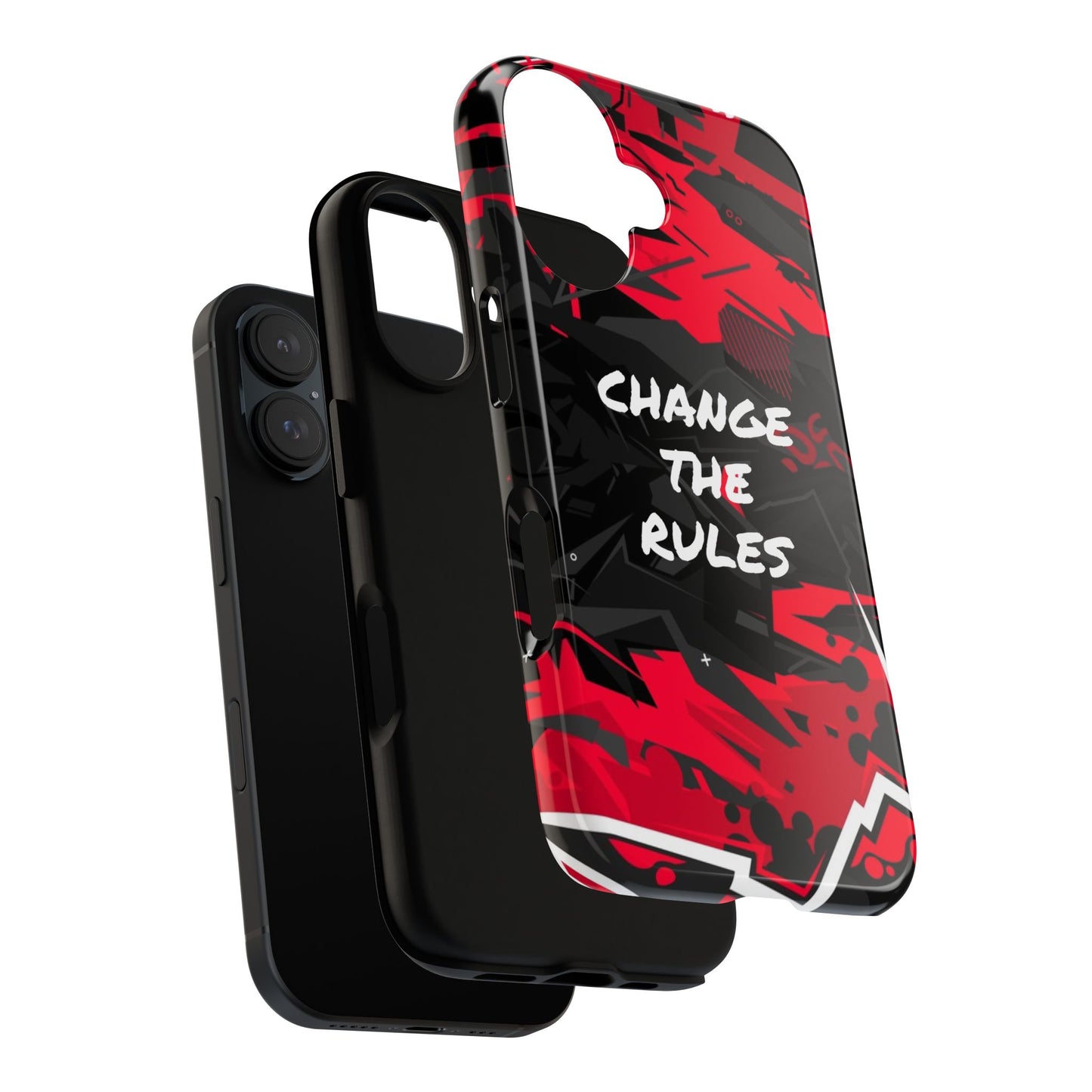 Verander de regels: stevige hoes voor iPhone-, Galaxy- en Pixel-apparaten
