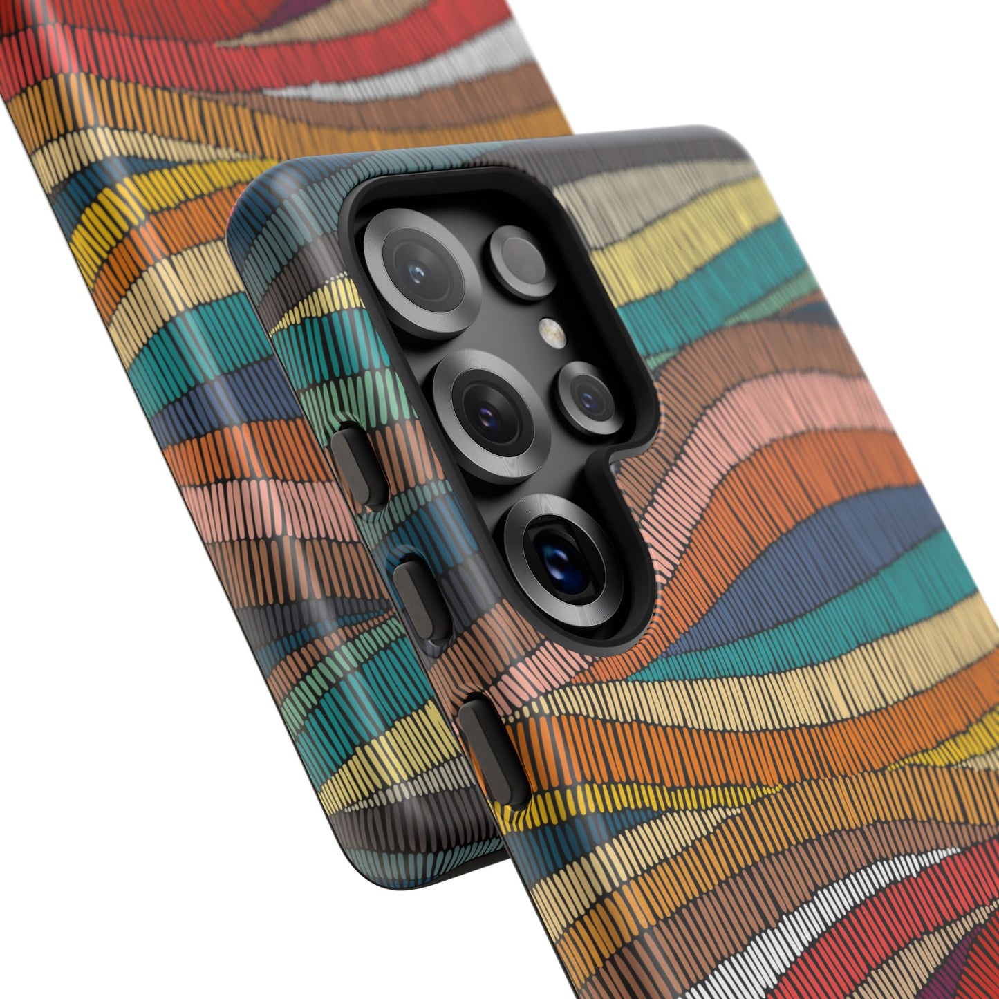 Threaded Harmony: Tapestry-inspired Phone Case for iPhone, Samsung Galaxy and Google Pixel devices