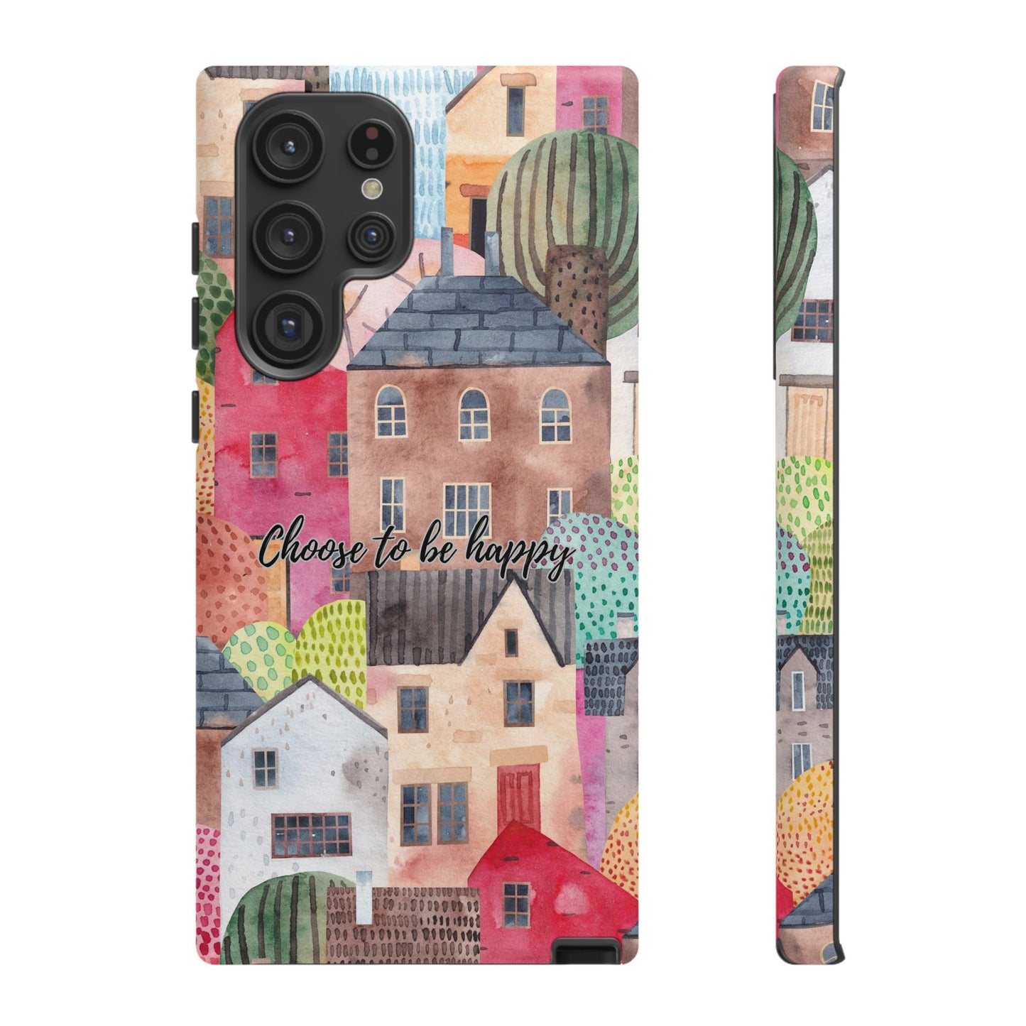 Choose to be Happy: Inspiring Case for iPhone, Samsung Galaxy and Google Pixel devices