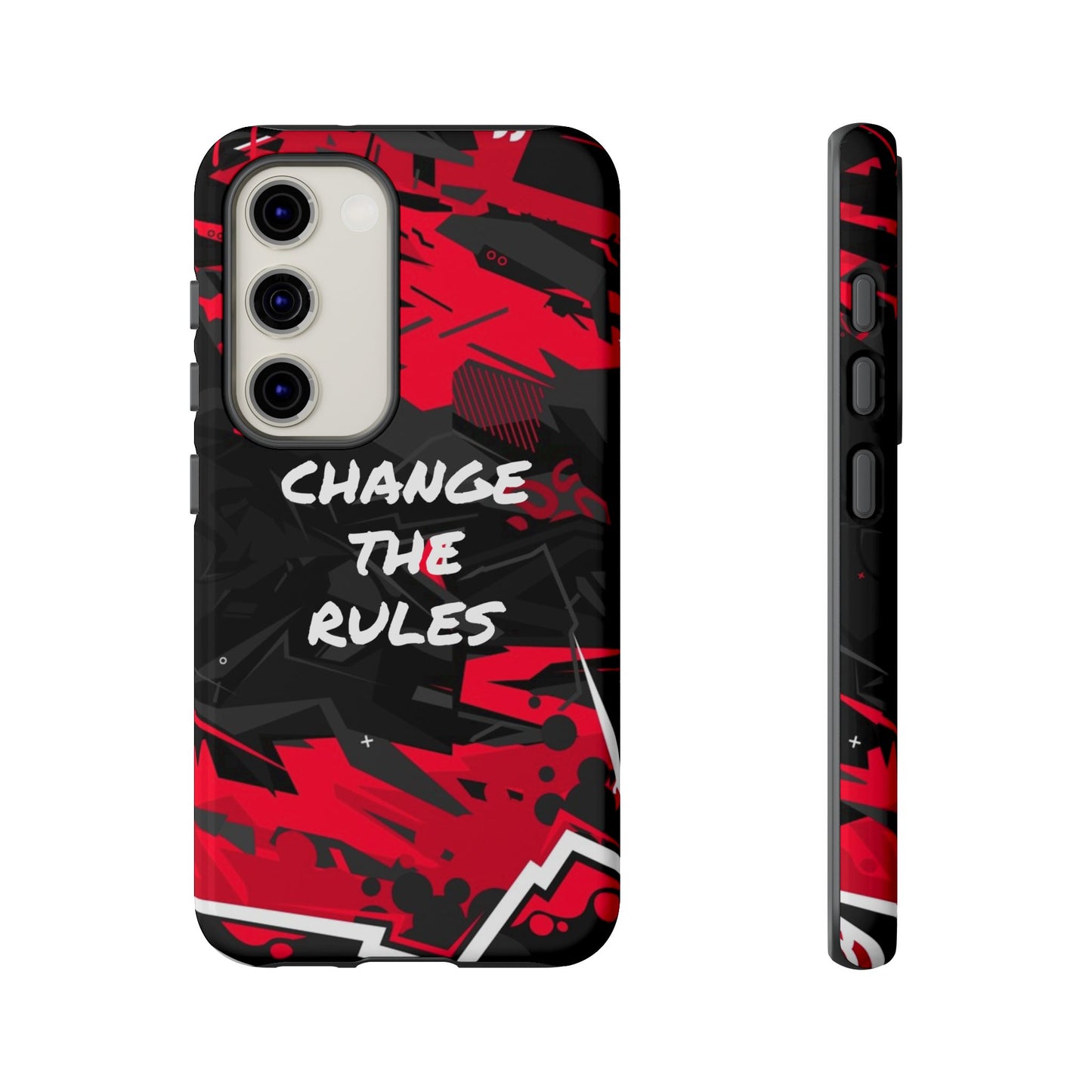 Verander de regels: stevige hoes voor iPhone-, Galaxy- en Pixel-apparaten