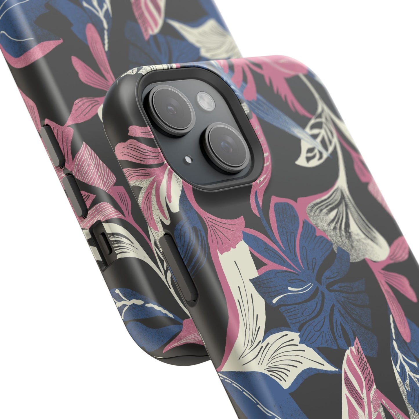 Tropique (MagSafe version): Palm & Fall Fusion Phone Case for iPhone