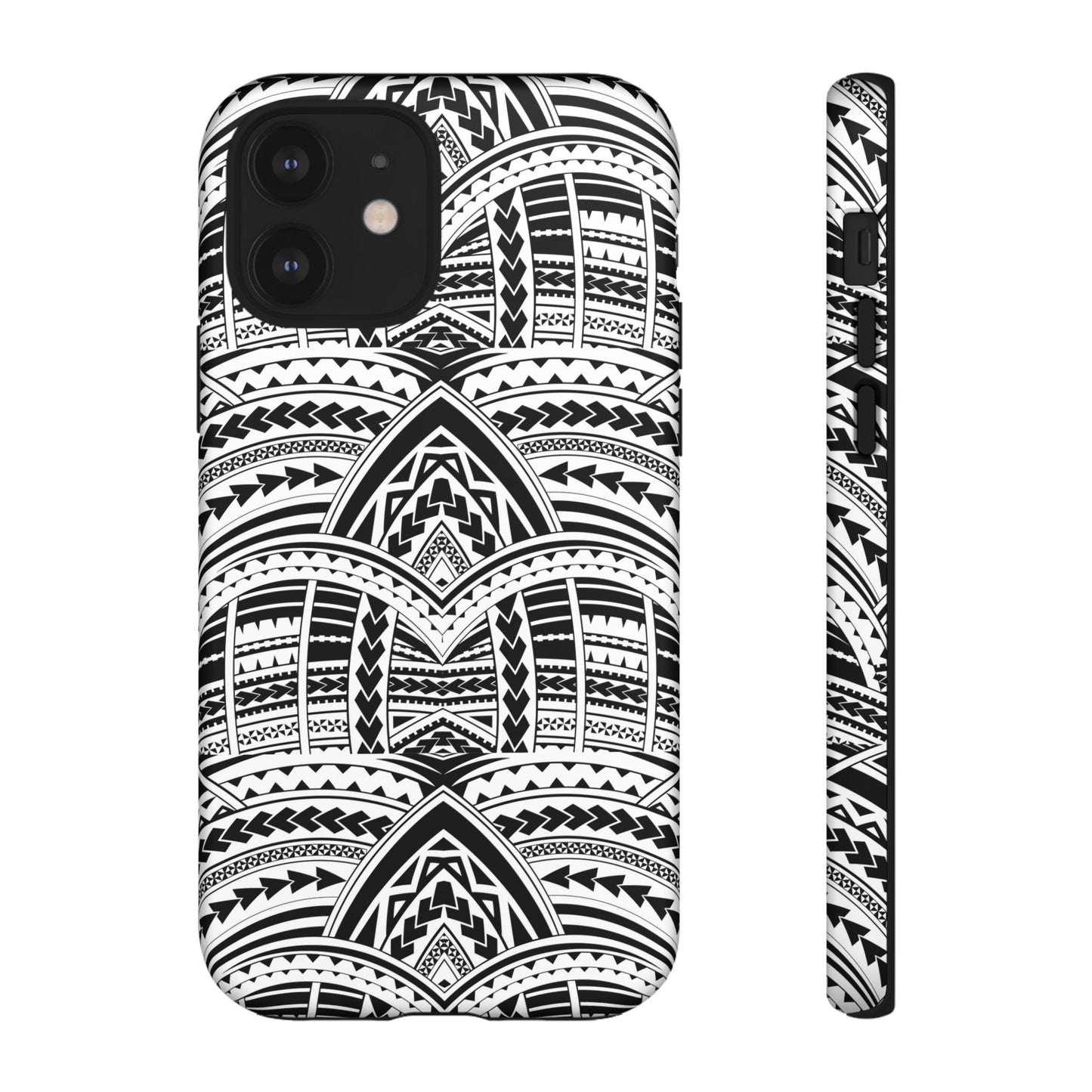 Tatoeage: telefoonhoesje met tribalpatroon voor iPhone, Samsung Galaxy en Google Pixel