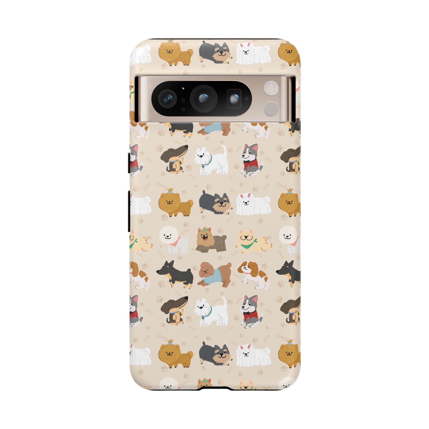 Cute Dogs: Tough Case for iPhone, Samsung Galaxy and Google Pixel devices