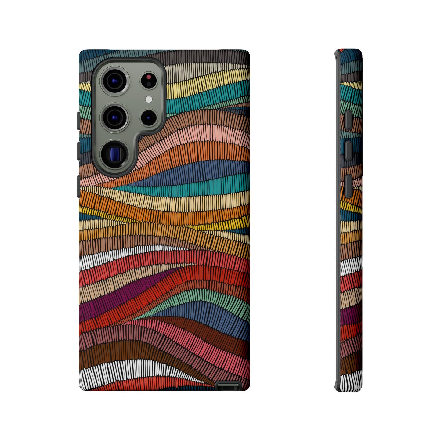 Threaded Harmony: Tapestry-inspired Phone Case for iPhone, Samsung Galaxy and Google Pixel devices