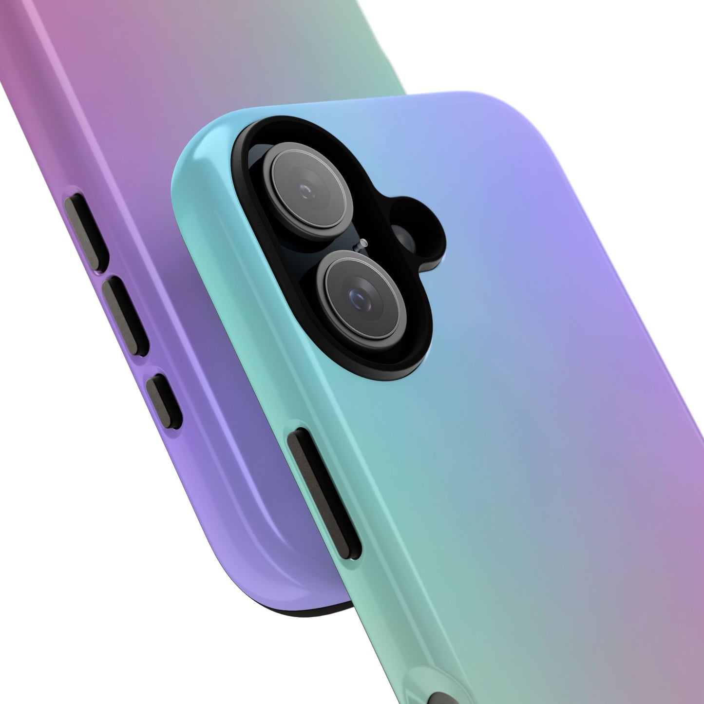 Cotton Candy: Quadcolor Pastel Gradient Tough Case for iPhone, Samsung Galaxy and Google Pixel devices