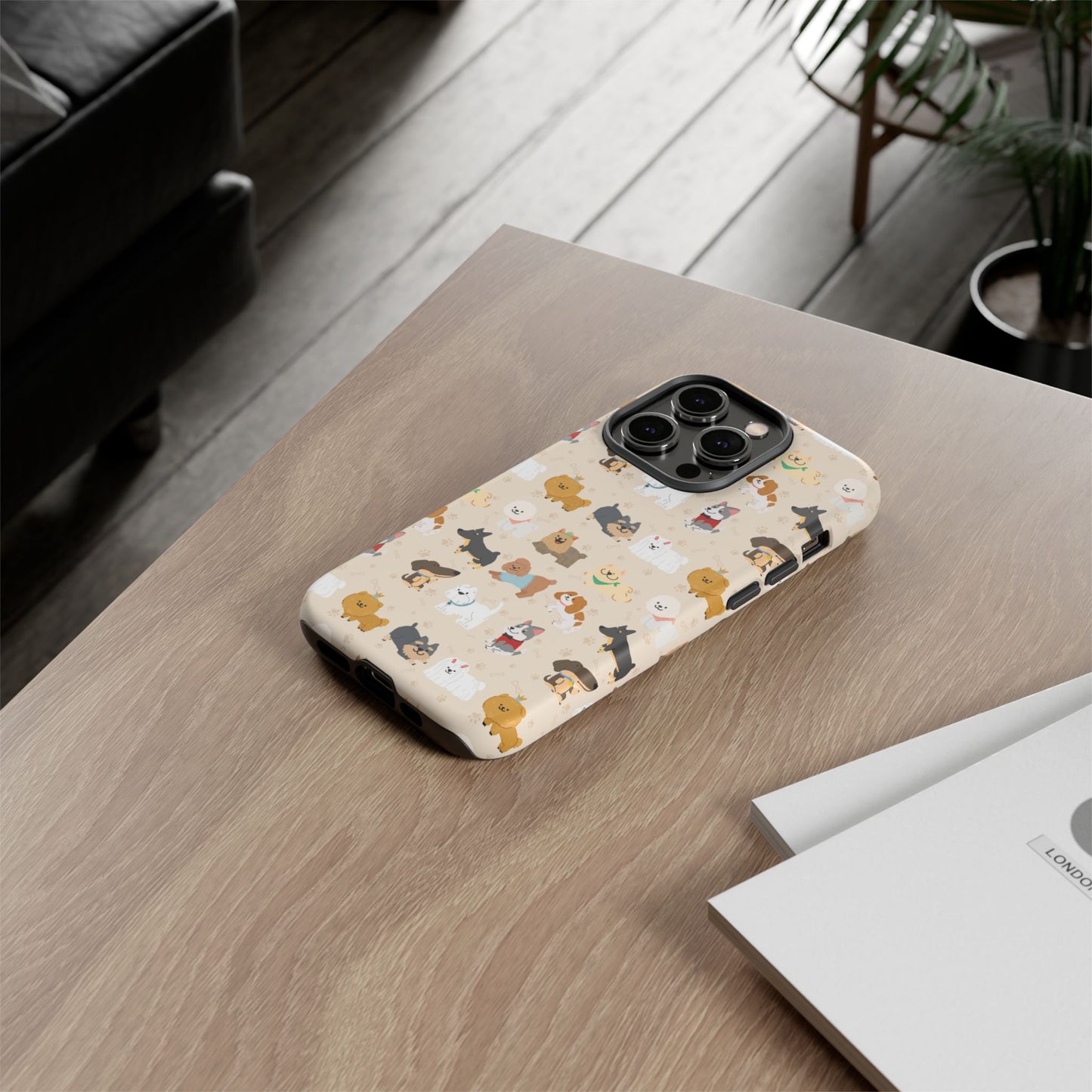 Cute Dogs: Tough Case for iPhone, Samsung Galaxy and Google Pixel devices