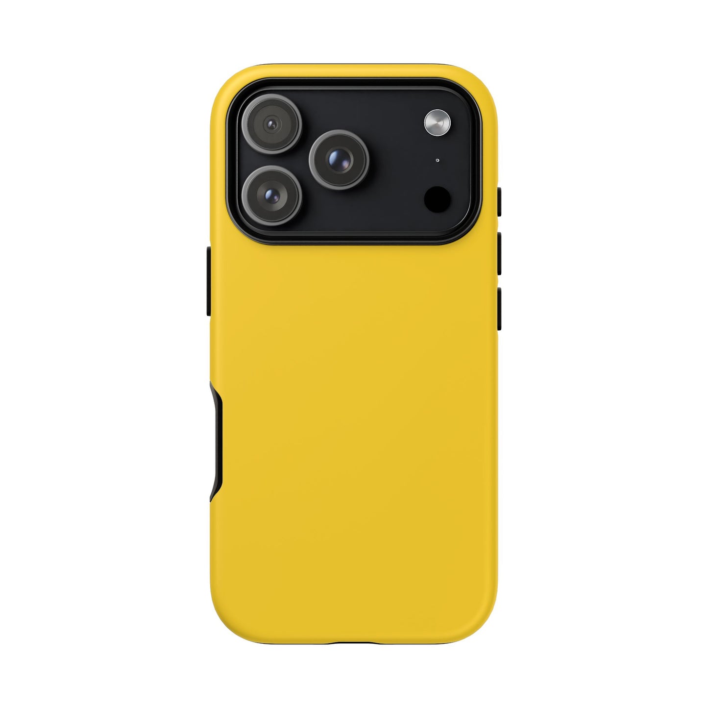 Luscious Yellow: Plain Sunburst-Inspired Color for iPhone, Samsung Galaxy and Google Pixel devices