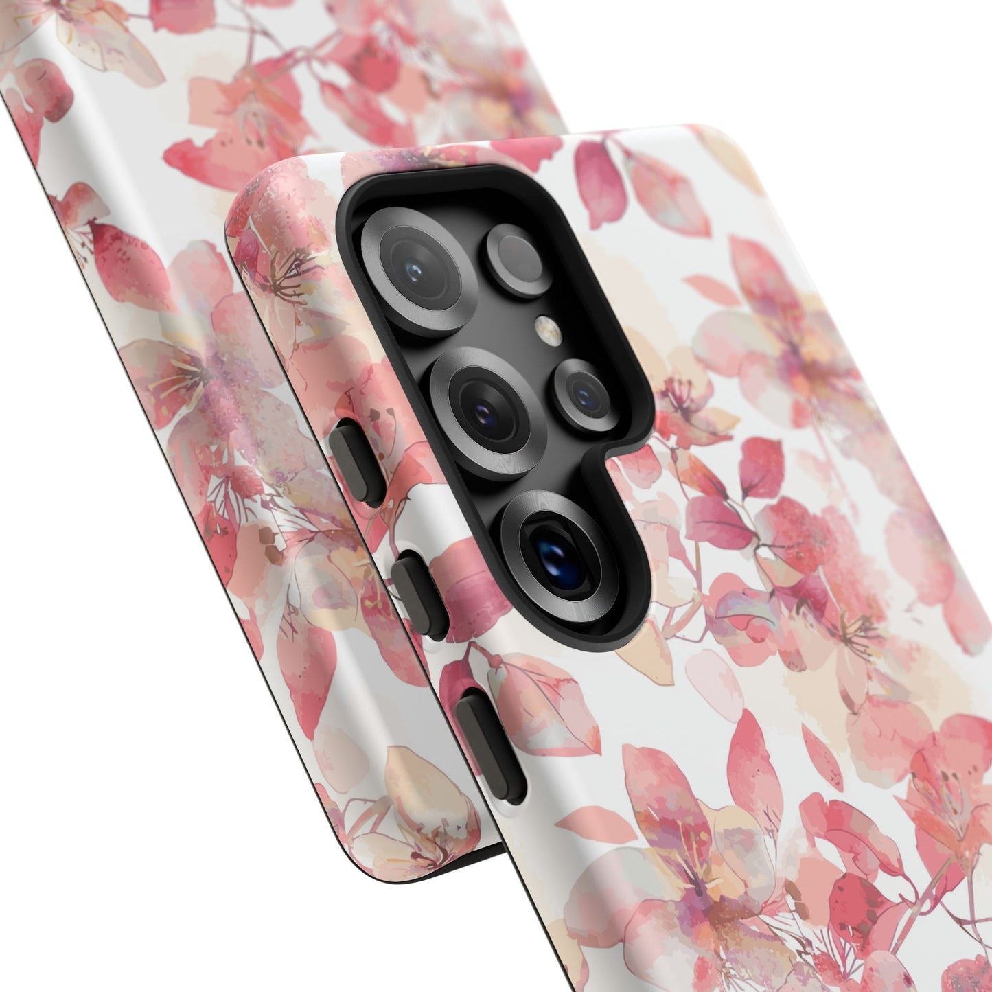 Watercolor Flowers: Tough Case for iPhone, Samsung Galaxy and Google Pixel devices