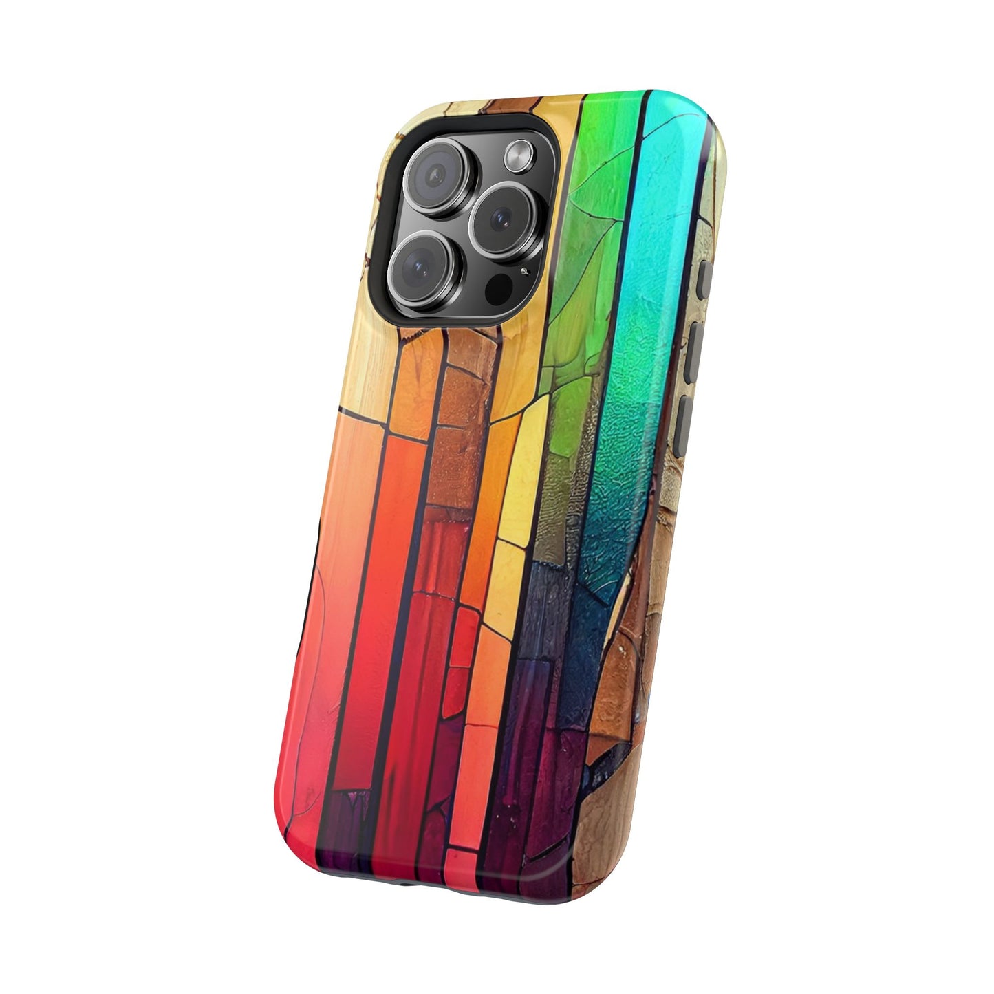 Stained Glass Design MagSafe Case for iPhone