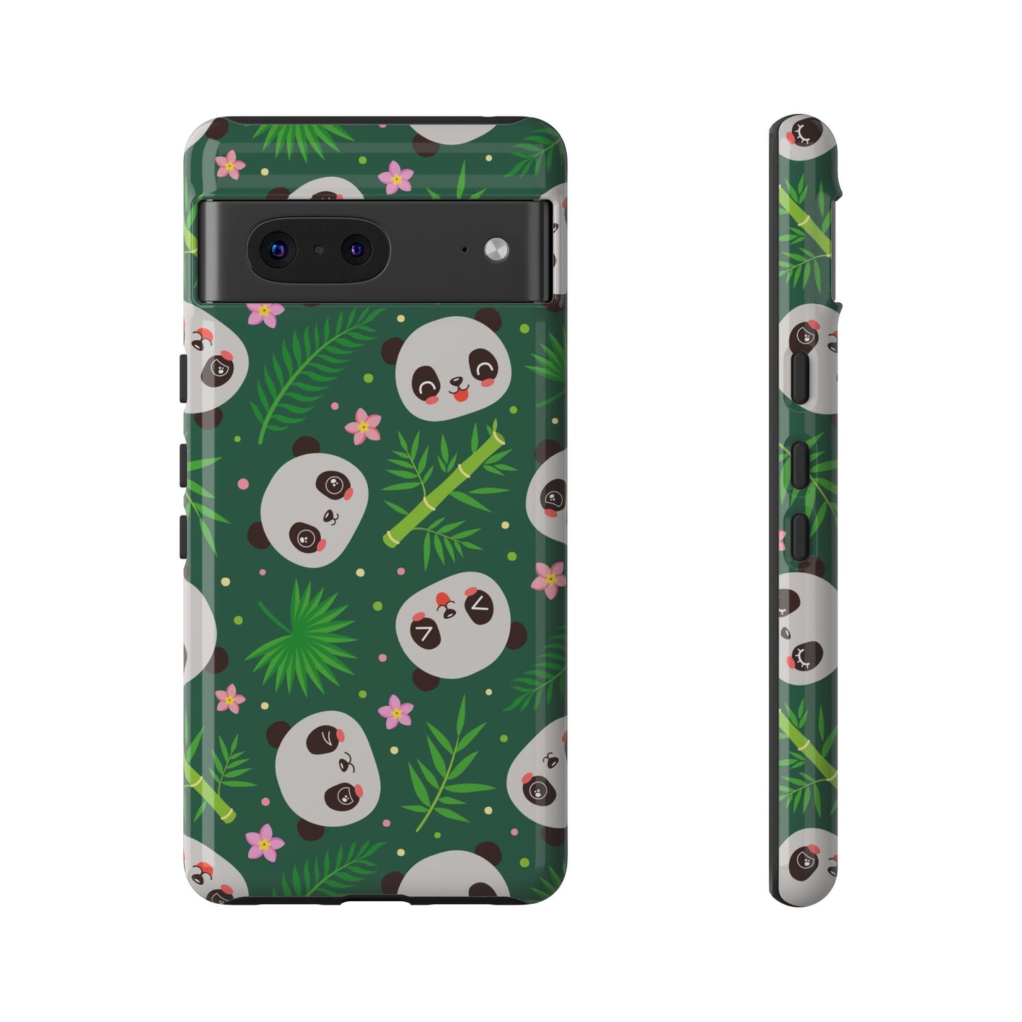 Cute Panda: Tough Case for iPhone, Samsung Galaxy and Google Pixel devices