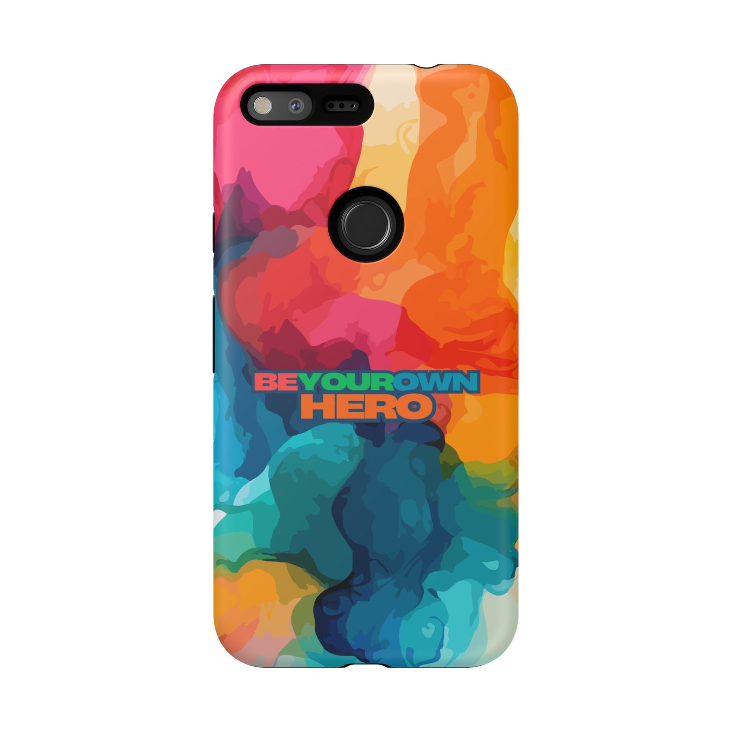 Be Your Own Hero: Tough Case for iPhone, Samsung Galaxy and Google Pixel