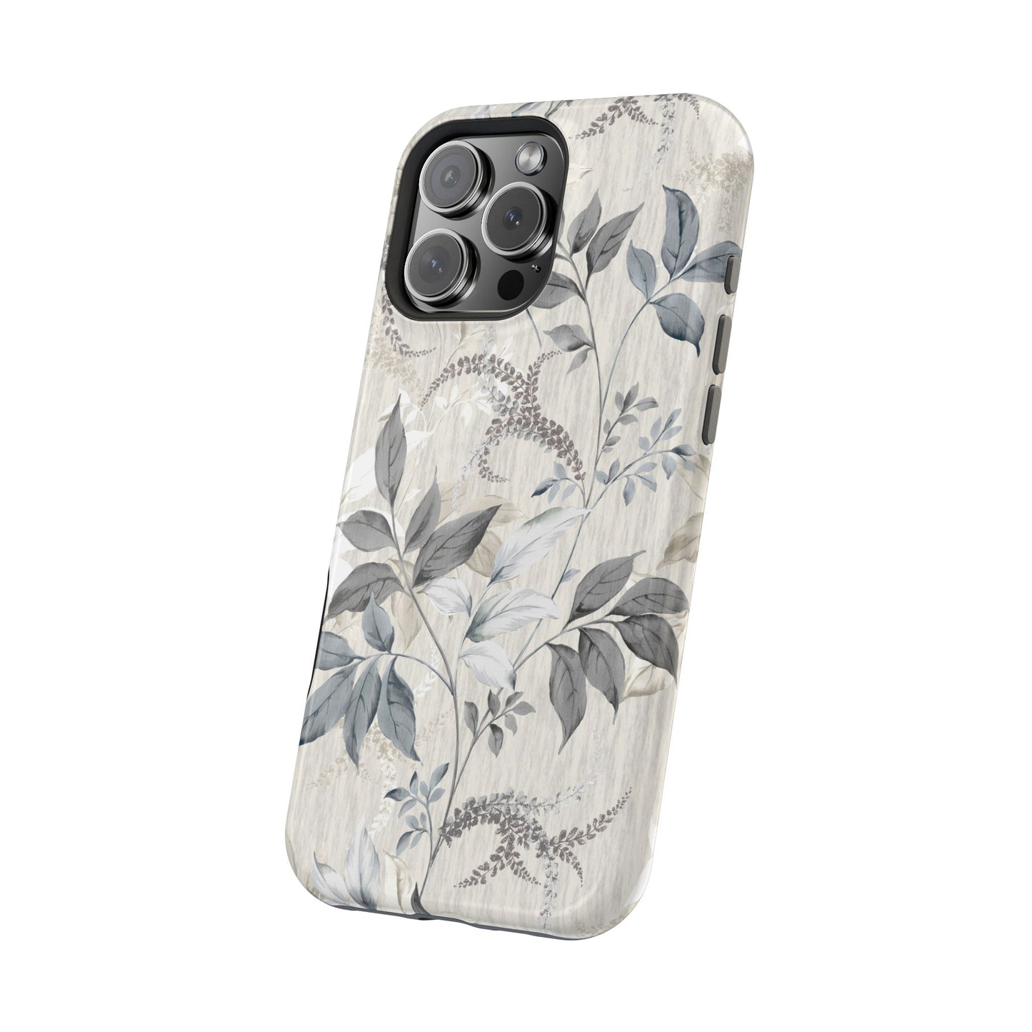 Luxury Leaves (MagSafe version): Artistic case for iPhone, Samsung Galaxy and Google Pixel