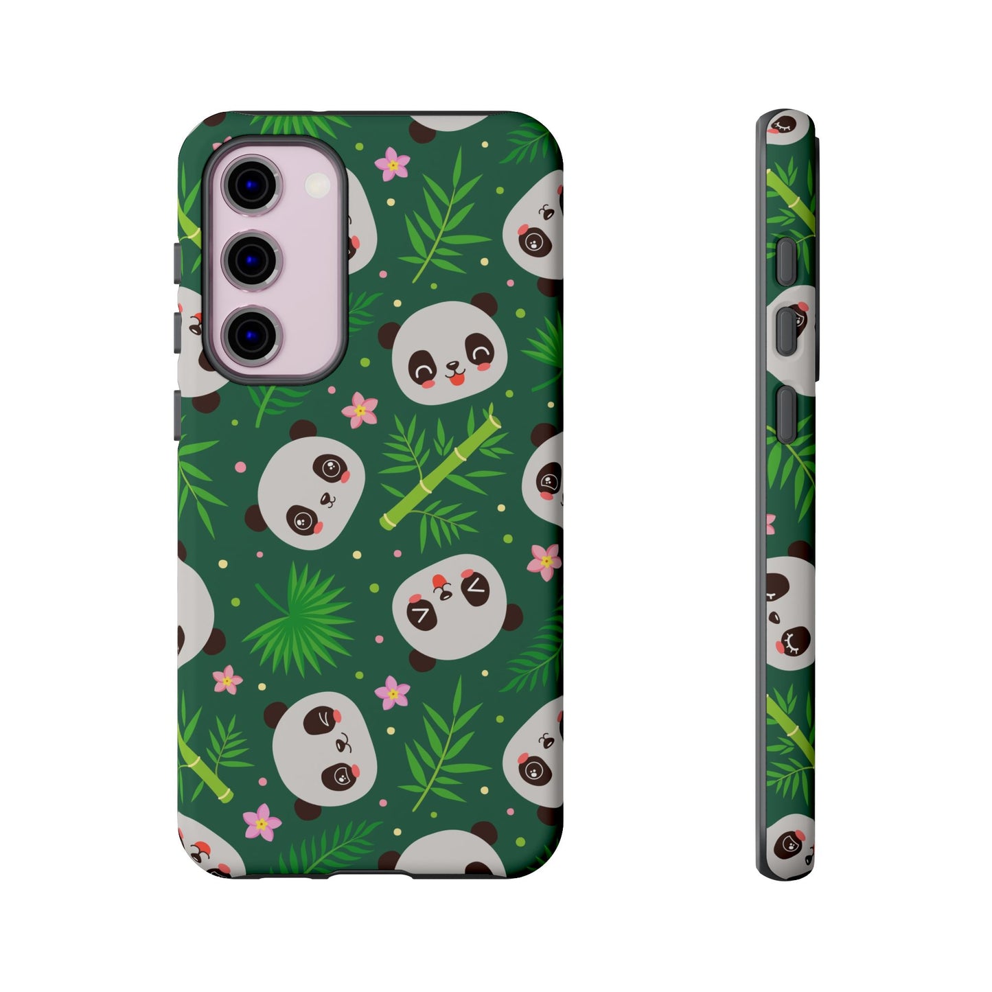 Cute Panda: Tough Case for iPhone, Samsung Galaxy and Google Pixel devices