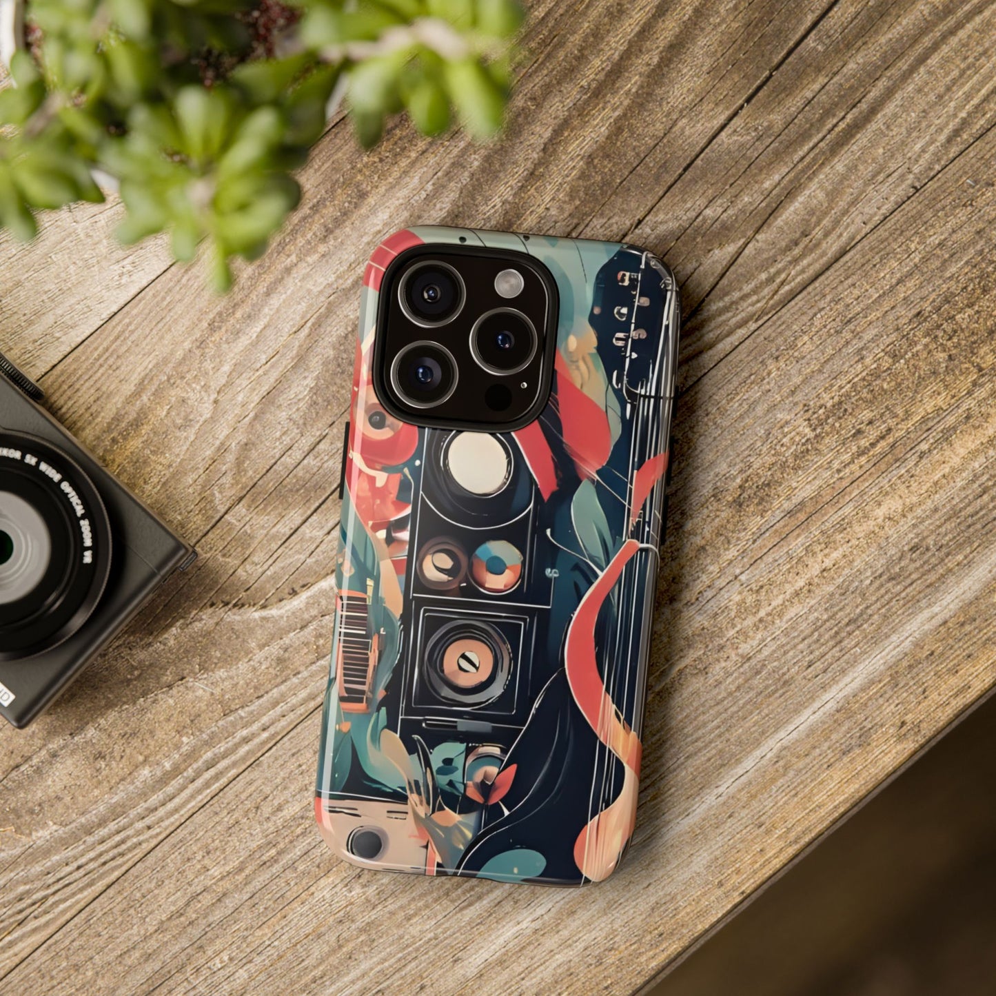 Rhythm & Hue: Music-inspired phone case for iPhone, Samsung Galaxy and Google Pixel devices
