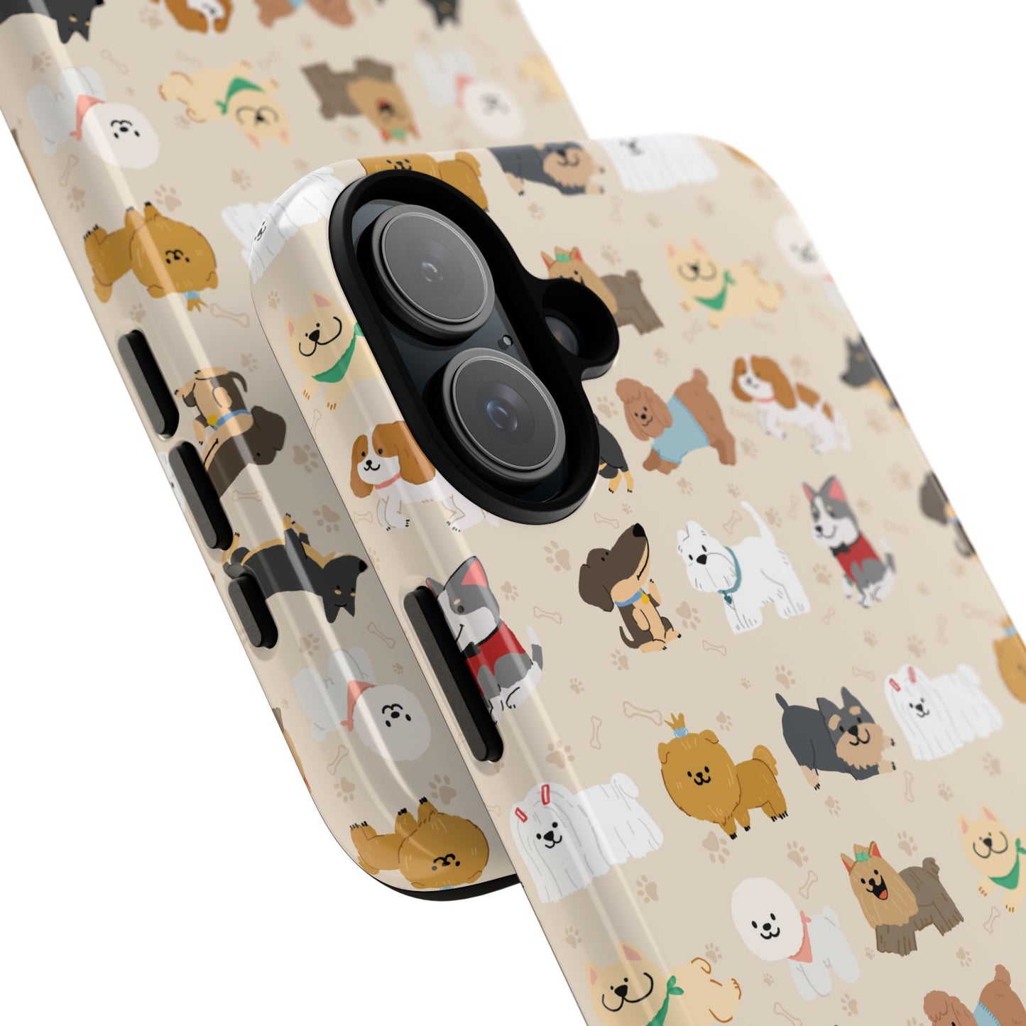 Cute Dogs: Tough Case for iPhone, Samsung Galaxy and Google Pixel devices