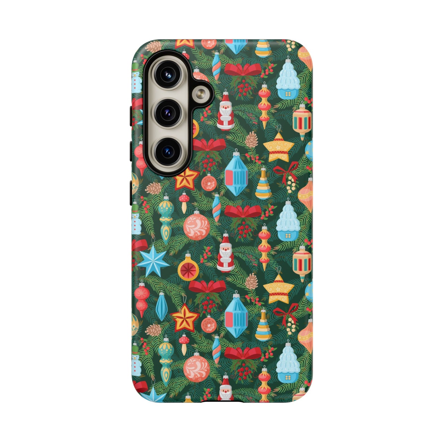 Christmas Tree Holiday-Themed Phone Case for iPhone, Samsung Galaxy and Google Pixel devices