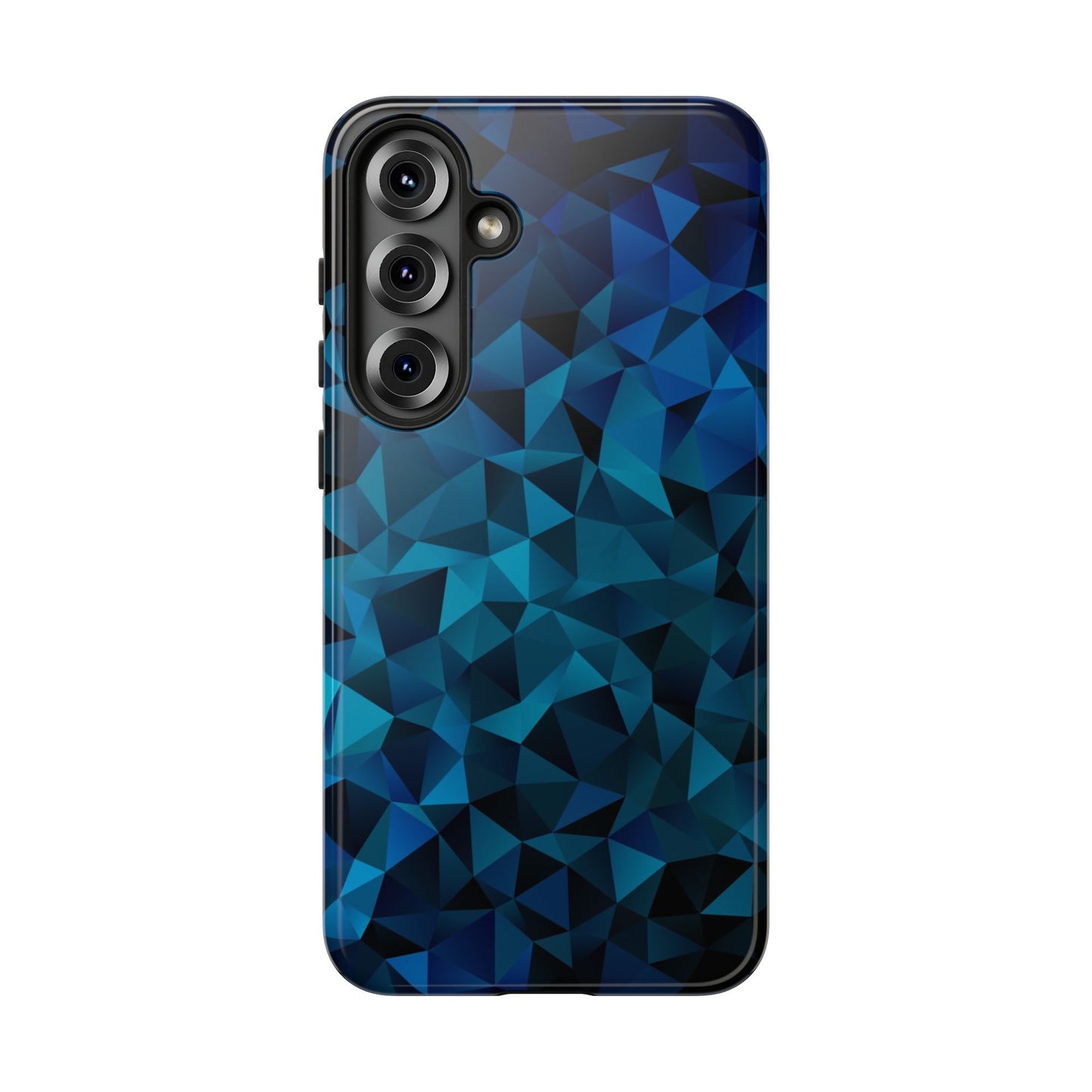 Blue Diamonds: Phone Case with Elegant Prints for iPhone, Samsung Galaxy and Google Pixel devices