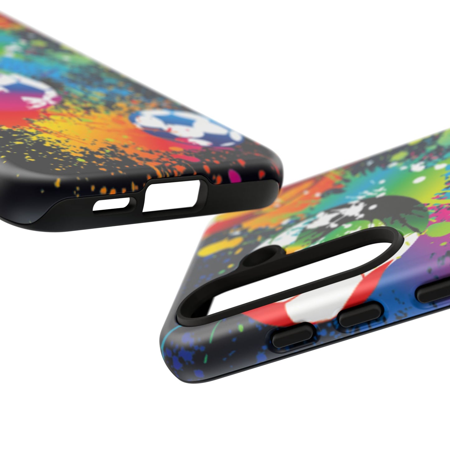 Footballer's Phone Case: Vibrant Case for iPhone, Samsung Galaxy and Google Pixel devices