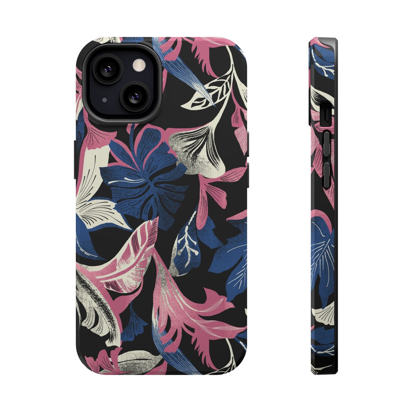 Tropique (MagSafe version): Palm & Fall Fusion Phone Case for iPhone