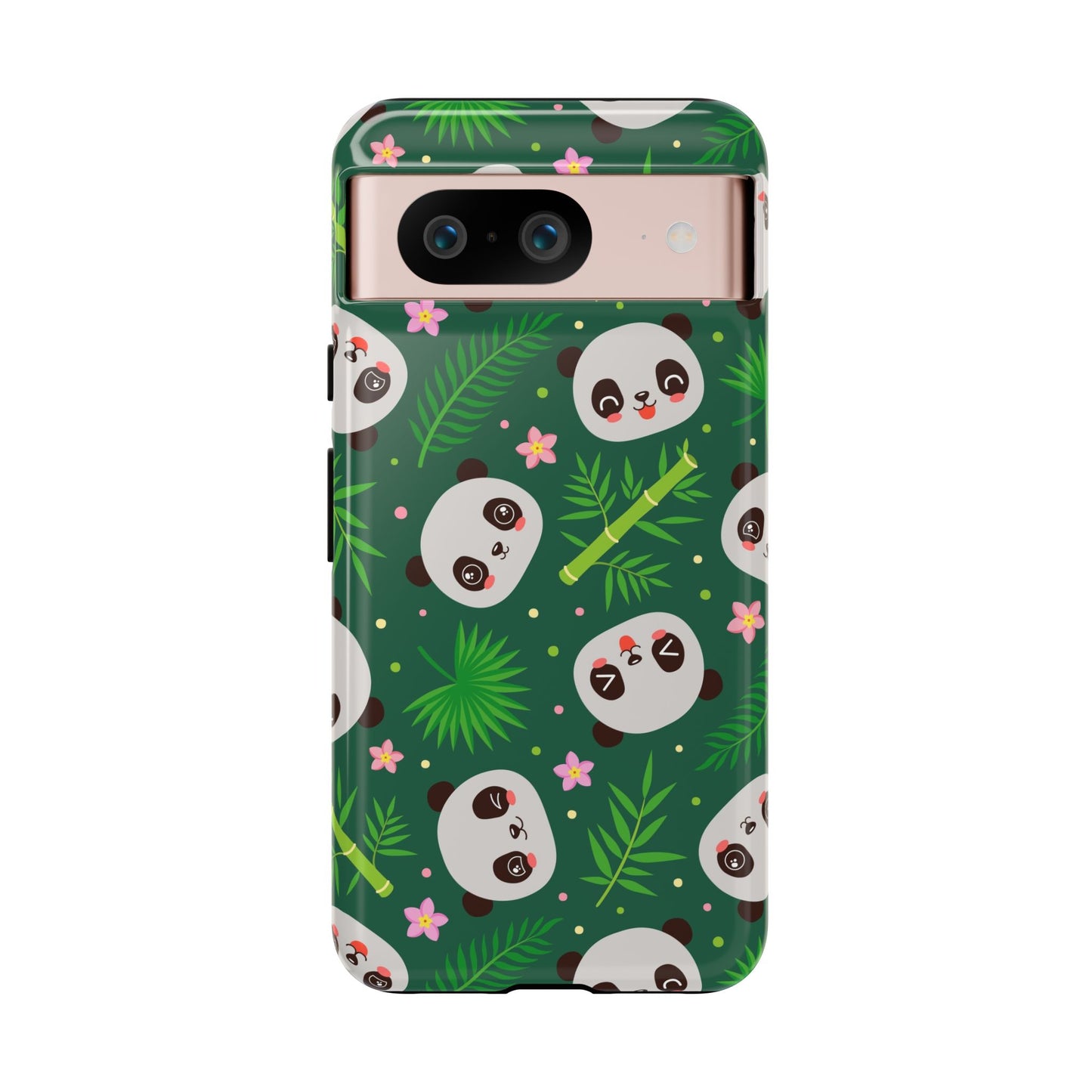 Cute Panda: Tough Case for iPhone, Samsung Galaxy and Google Pixel devices