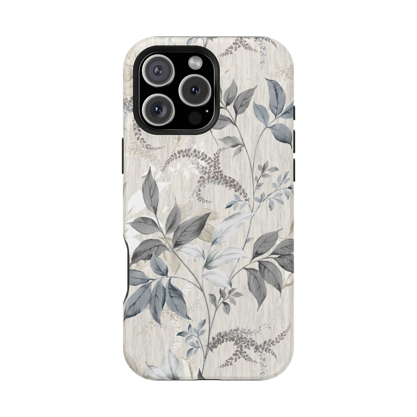 Luxury Leaves (MagSafe version): Artistic case for iPhone, Samsung Galaxy and Google Pixel