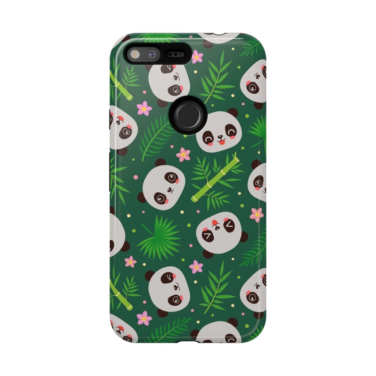 Cute Panda: Tough Case for iPhone, Samsung Galaxy and Google Pixel devices
