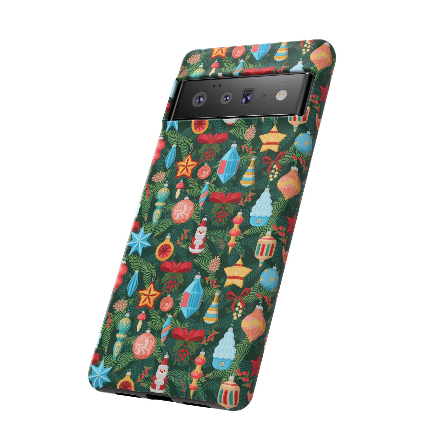 Christmas Tree Holiday-Themed Phone Case for iPhone, Samsung Galaxy and Google Pixel devices