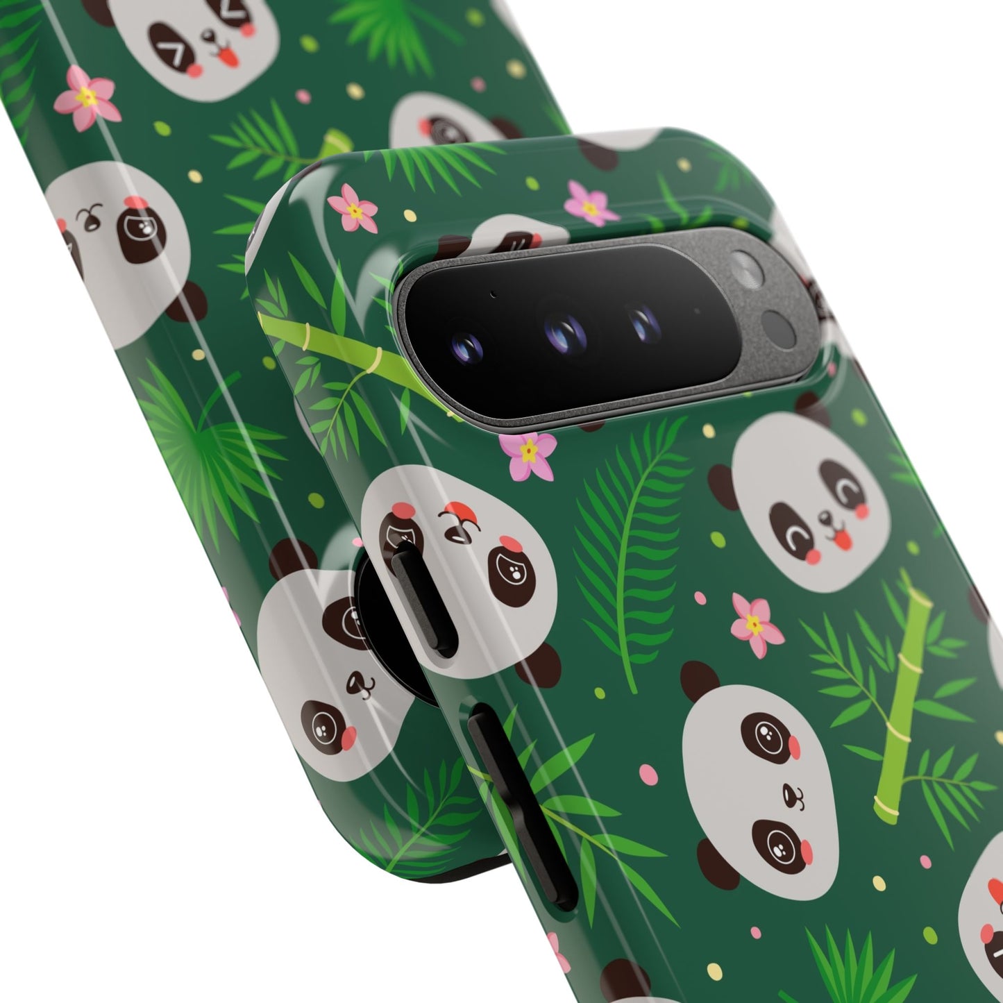 Cute Panda: Tough Case for iPhone, Samsung Galaxy and Google Pixel devices