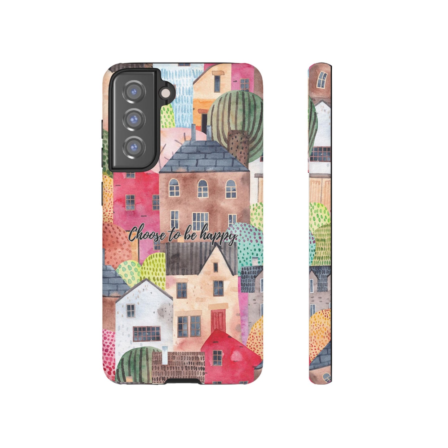 Choose to be Happy: Inspiring Case for iPhone, Samsung Galaxy and Google Pixel devices
