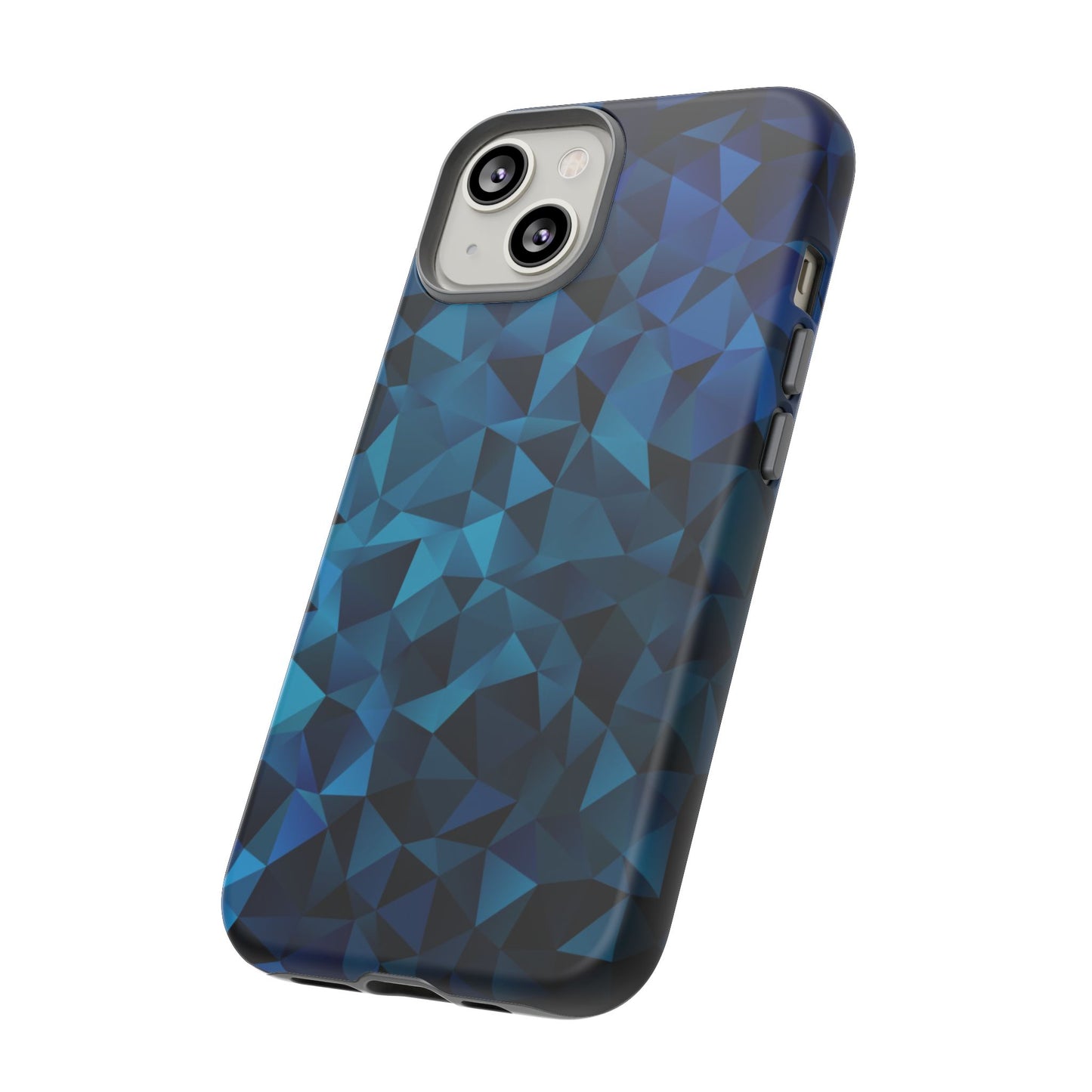 Blue Diamonds: Phone Case with Elegant Prints for iPhone, Samsung Galaxy and Google Pixel devices
