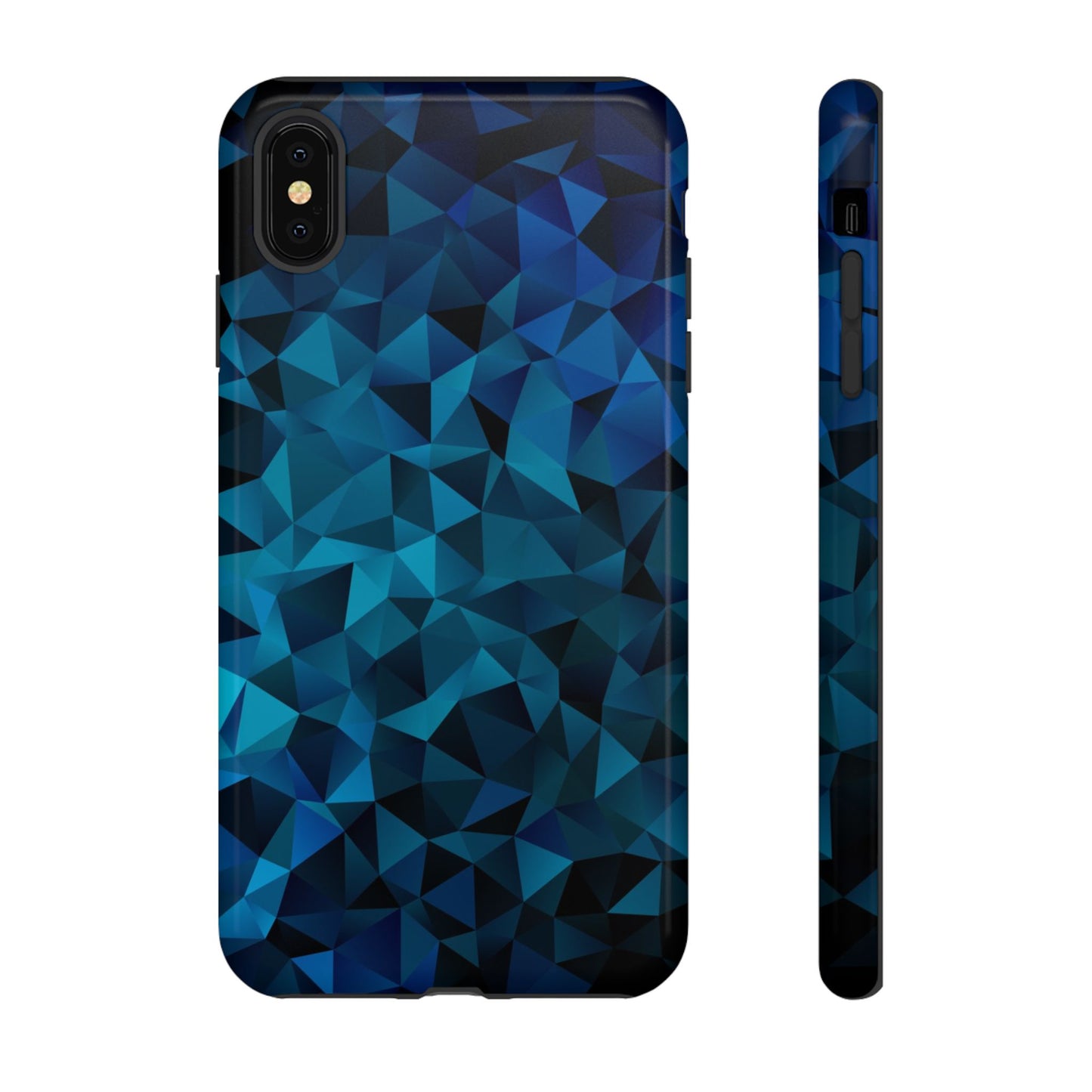 Blue Diamonds: Phone Case with Elegant Prints for iPhone, Samsung Galaxy and Google Pixel devices