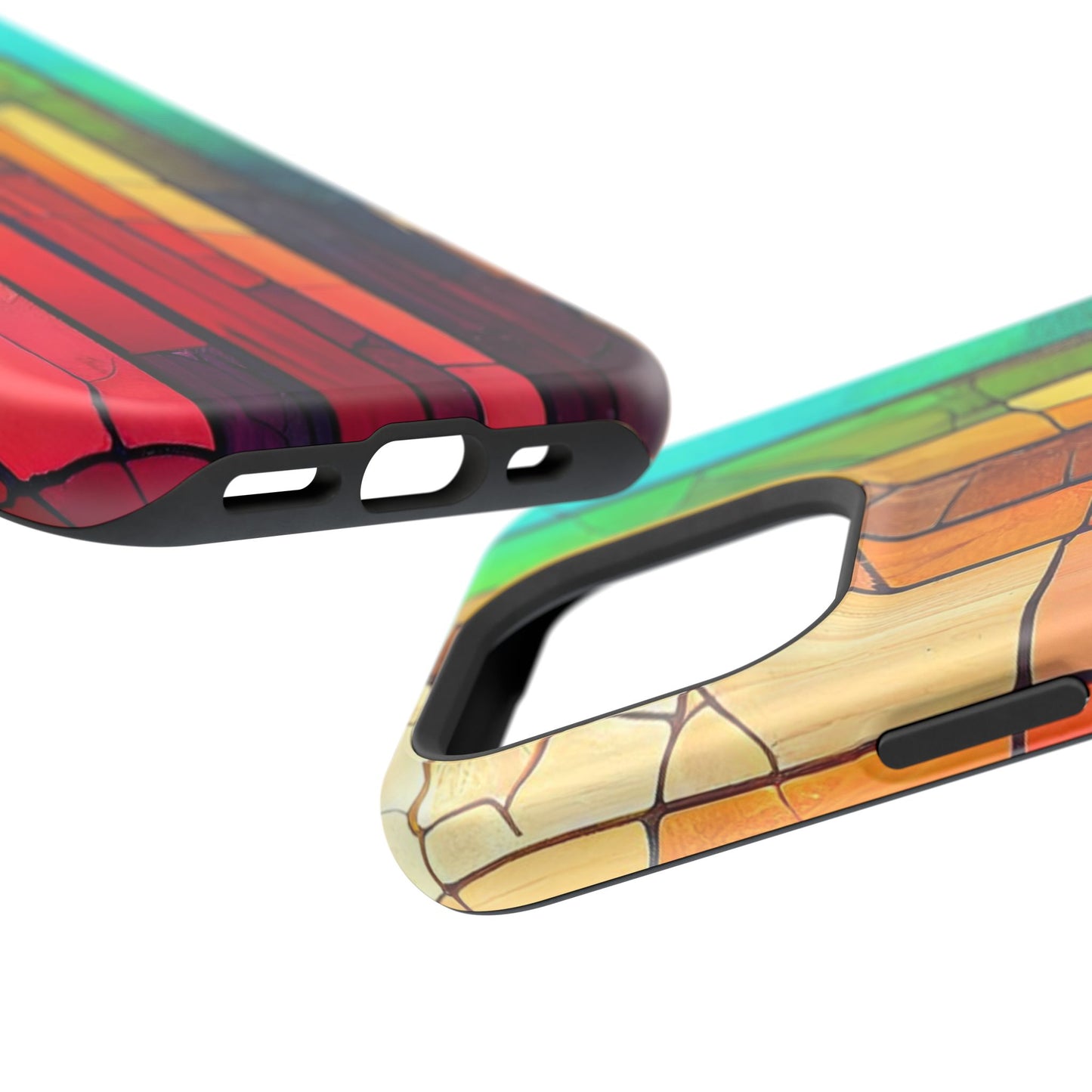Stained Glass Design MagSafe Case for iPhone