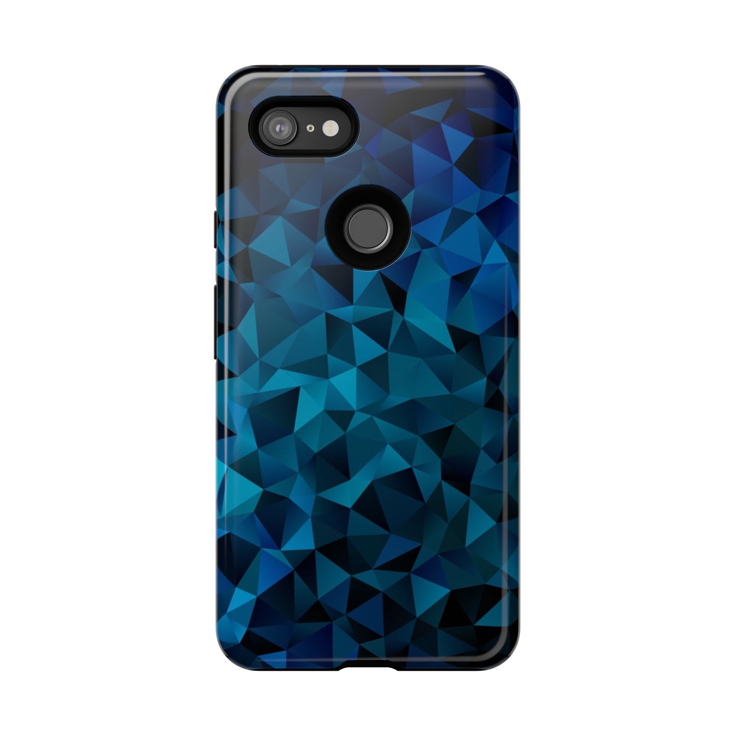 Blue Diamonds: Phone Case with Elegant Prints for iPhone, Samsung Galaxy and Google Pixel devices