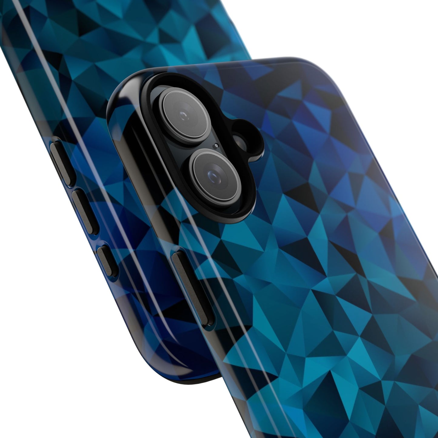 Blue Diamonds: Phone Case with Elegant Prints for iPhone, Samsung Galaxy and Google Pixel devices