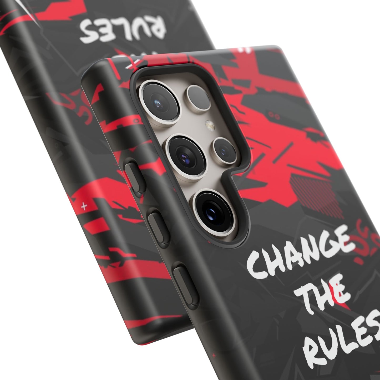 Verander de regels: stevige hoes voor iPhone-, Galaxy- en Pixel-apparaten