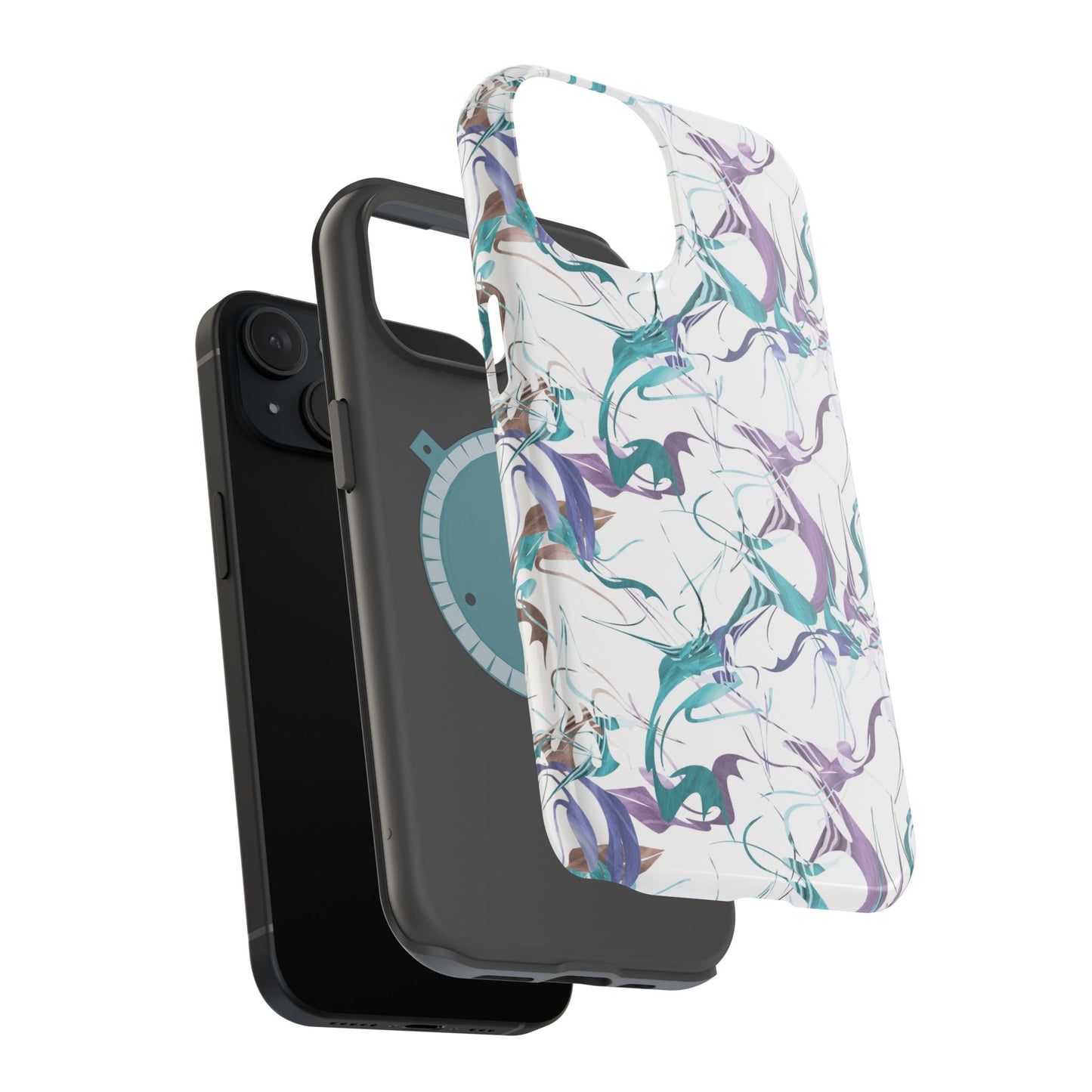 Vector (MagSafe version): Abstract Elegant Phone Case for iPhone, Samsung Galaxy and Google Pixel devices