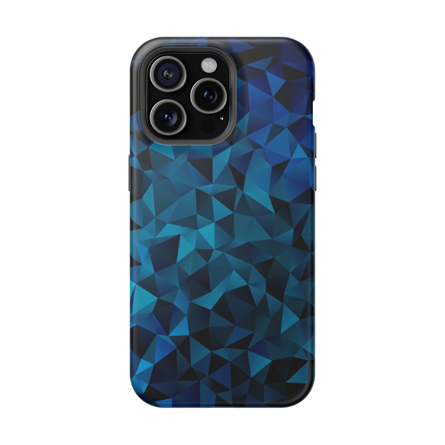 Blue Diamonds (MagSafe version): Elegant phone case for iPhone