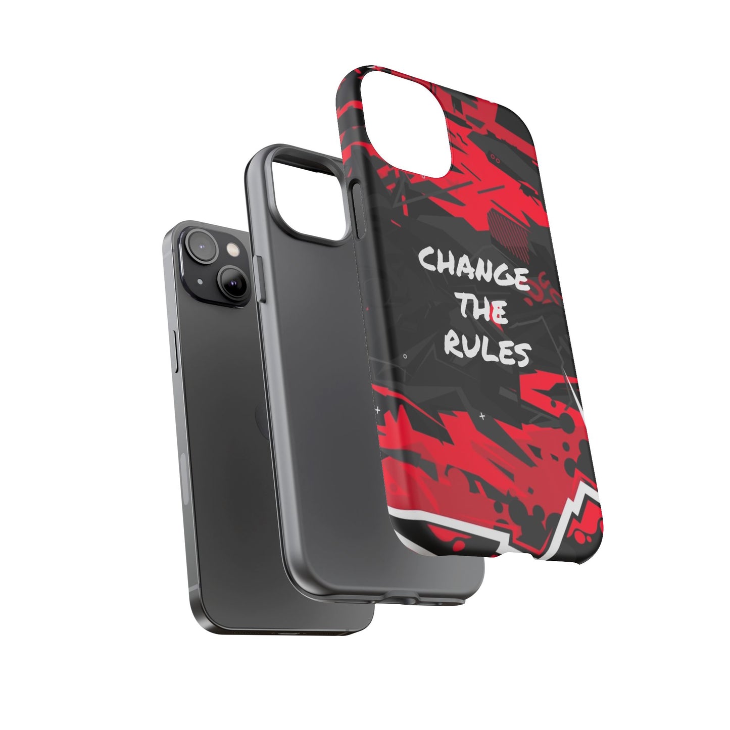 Verander de regels: stevige hoes voor iPhone-, Galaxy- en Pixel-apparaten