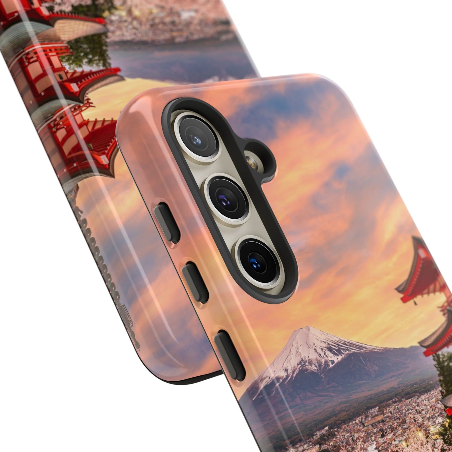 Cherry Blossoms Mt. Fuji phone case for iPhone, Galaxy and Pixel devices